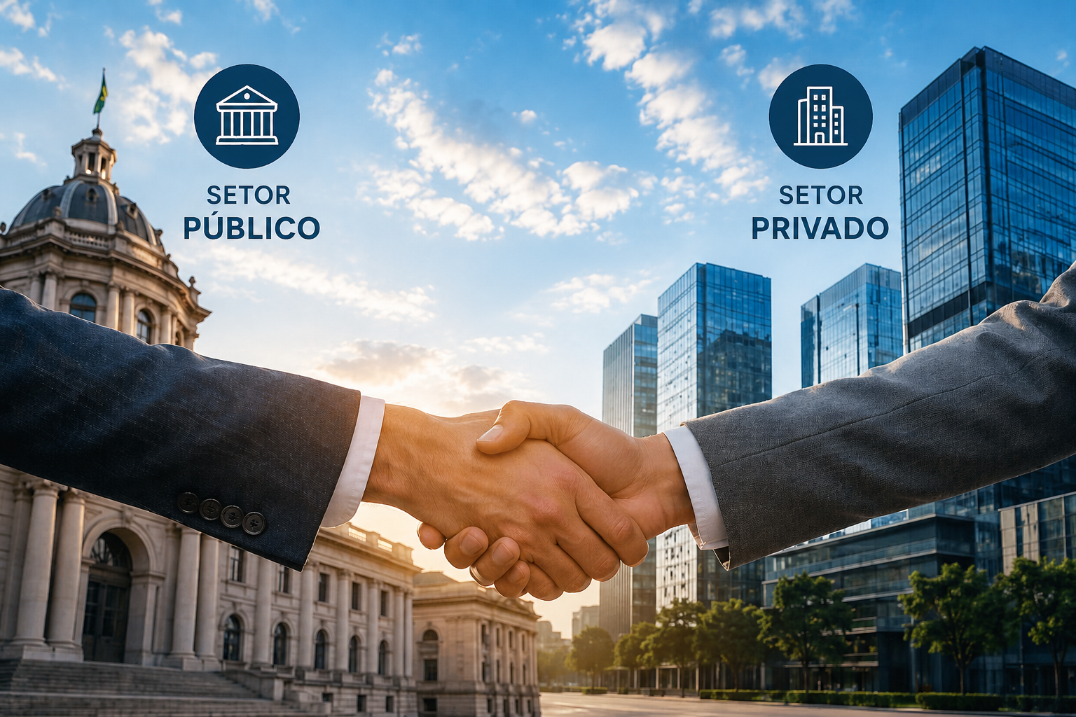 Experiência em setor público e privado